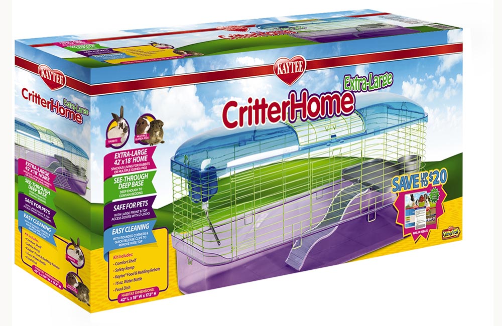 Kaytee CritterHome 42x18 Extra Large Habitat