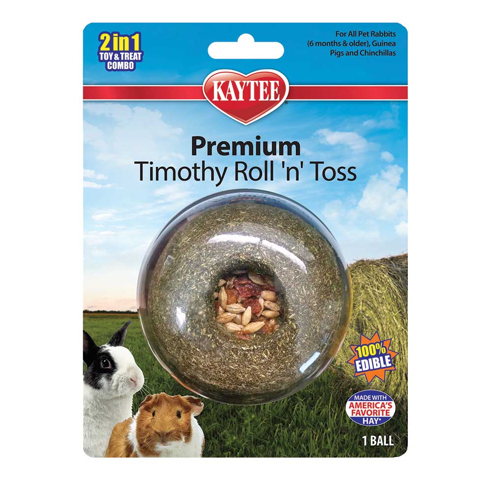 Kaytee Premium Timothy Roll ‘n’ Toss 