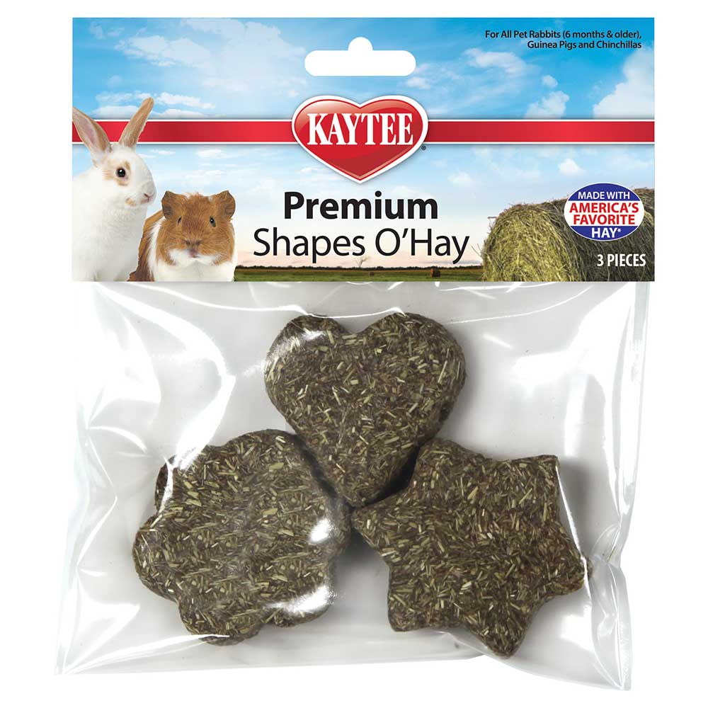Kaytee Premium Timothy Shapes O’Hay 