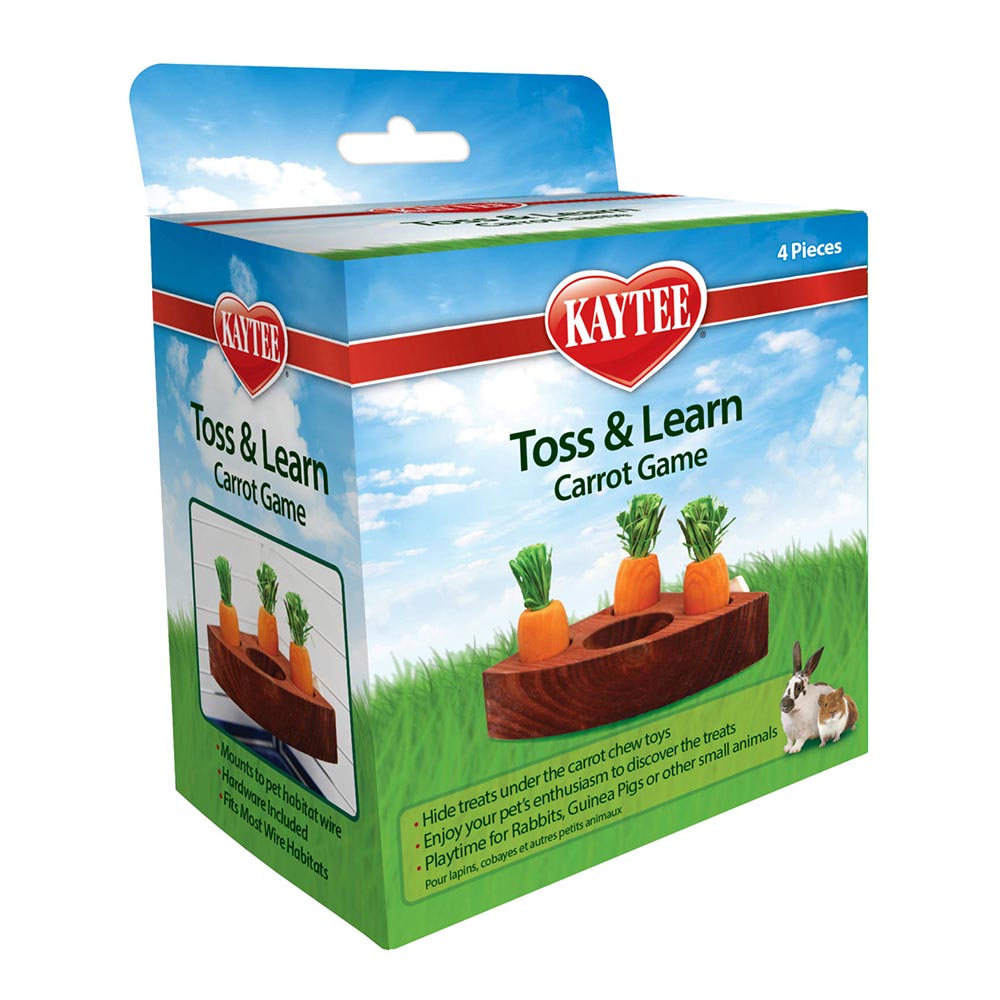 Kaytee Toss & Learn Carrot Game