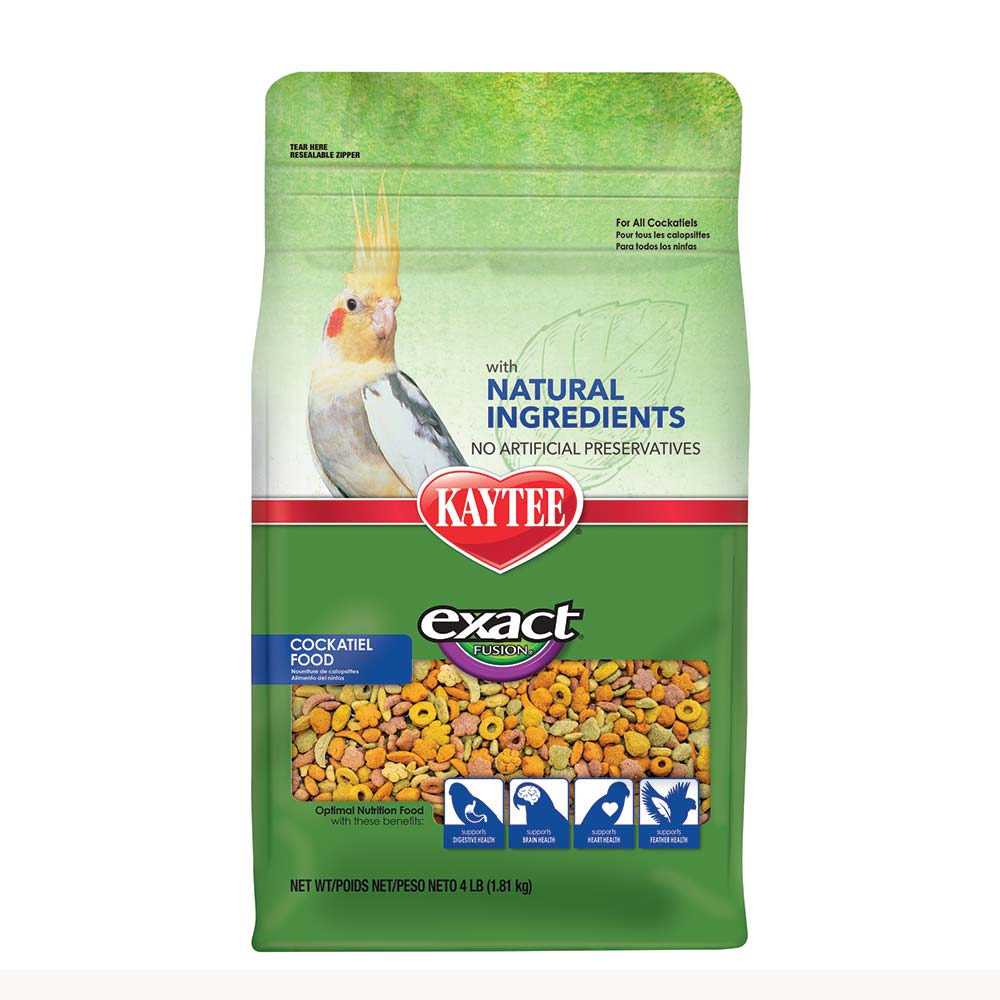 Kaytee Exact Natural Fusion Cockatiel Food