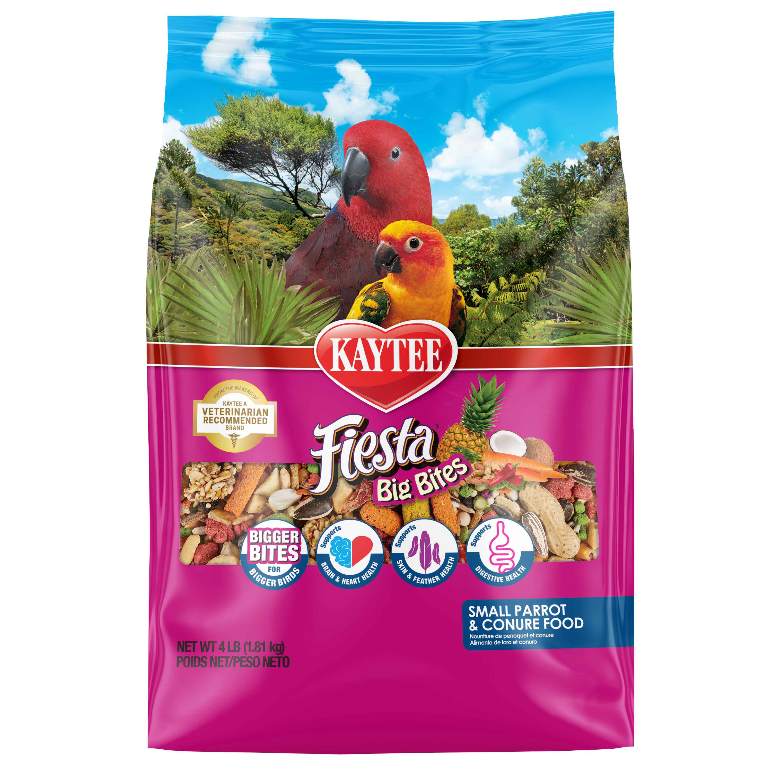Kaytee fiesta parrot food best sale