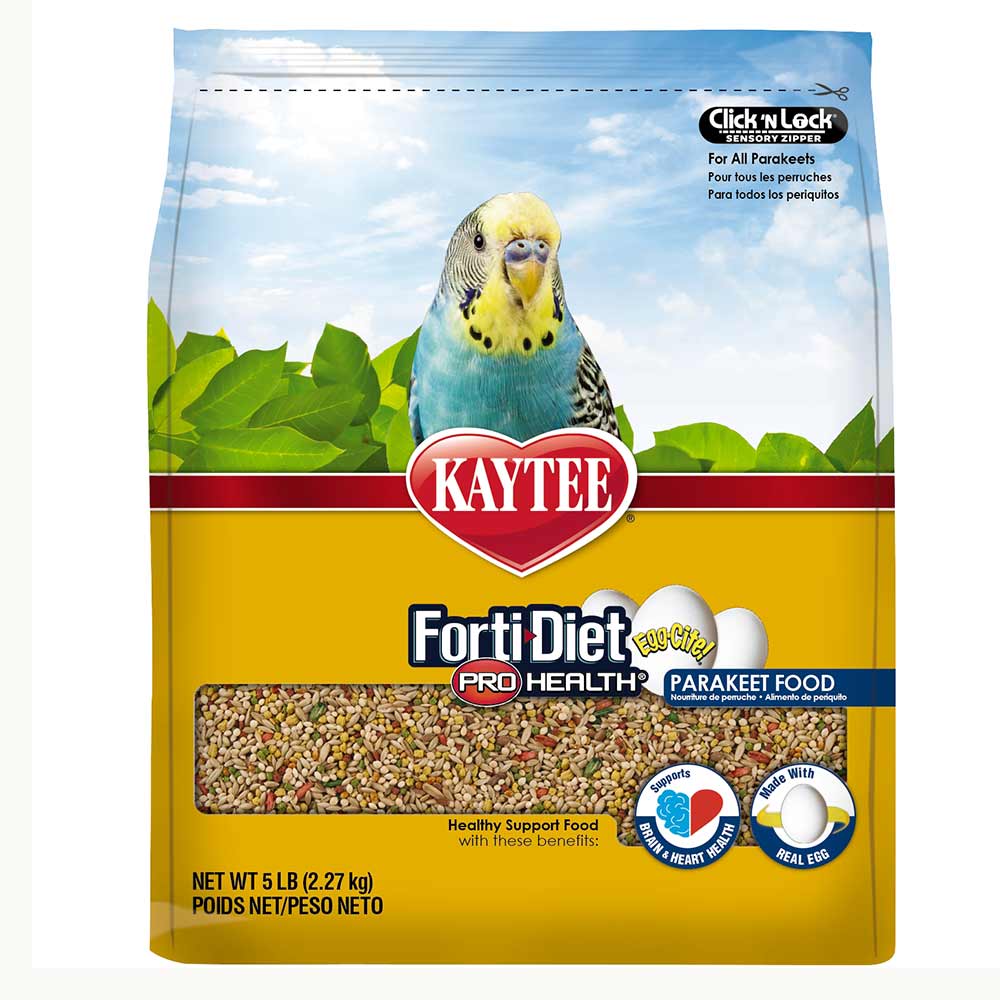Kaytee Forti-Diet Pro Health Egg-Cite! Parakeet Food