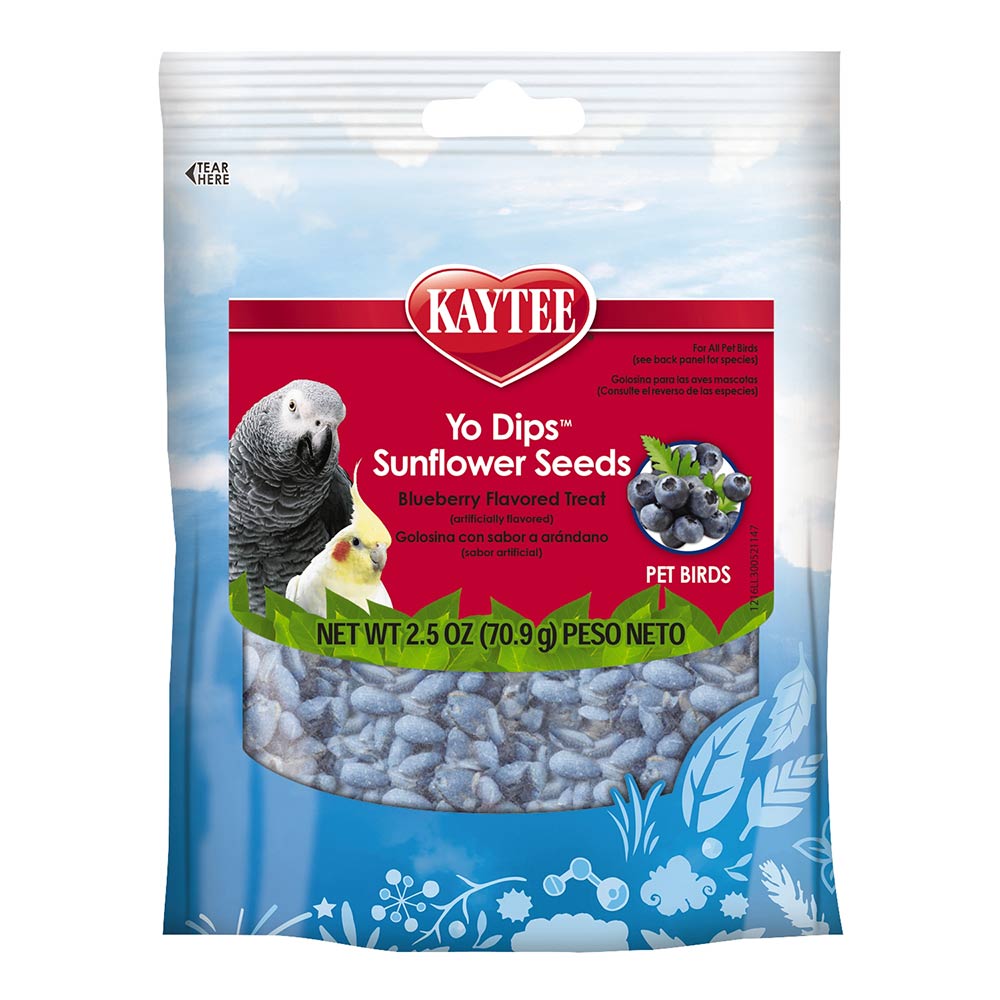 Blueberry Dipped Sunflower Seed Bird Treats