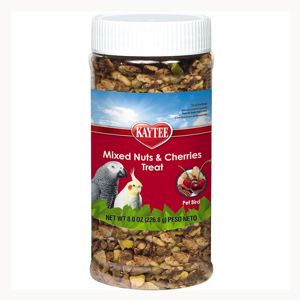 Mixed Nuts and Cherries Treat for Pet Birds