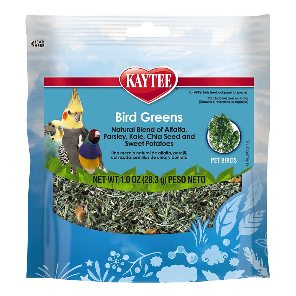 Greens-for-pet-birds