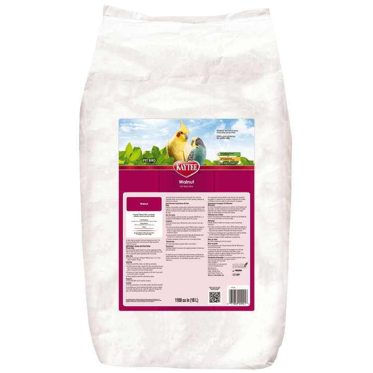 Kaytee walnut store bird litter