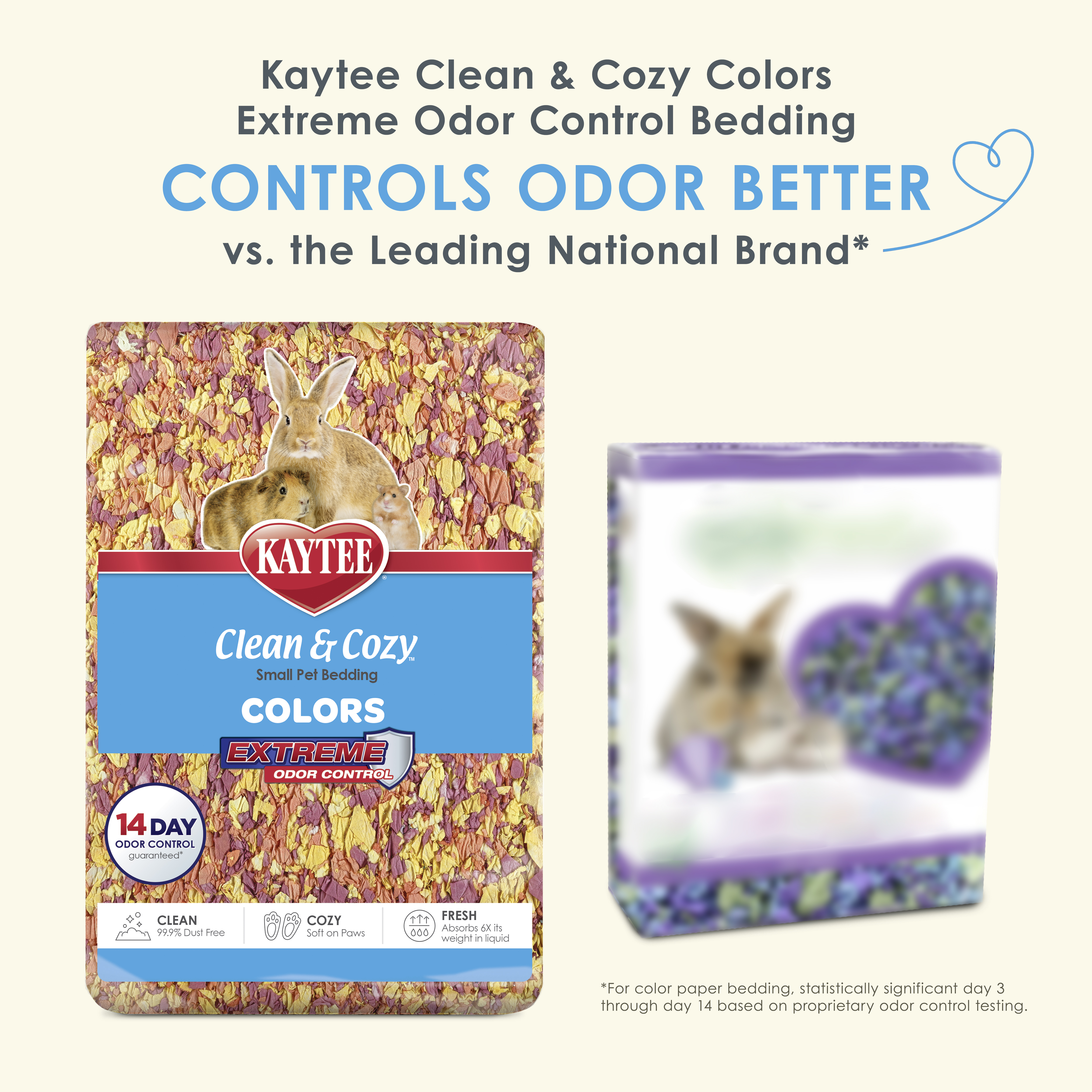 Clean & Cozy Colors Sunset Bedding | Kaytee