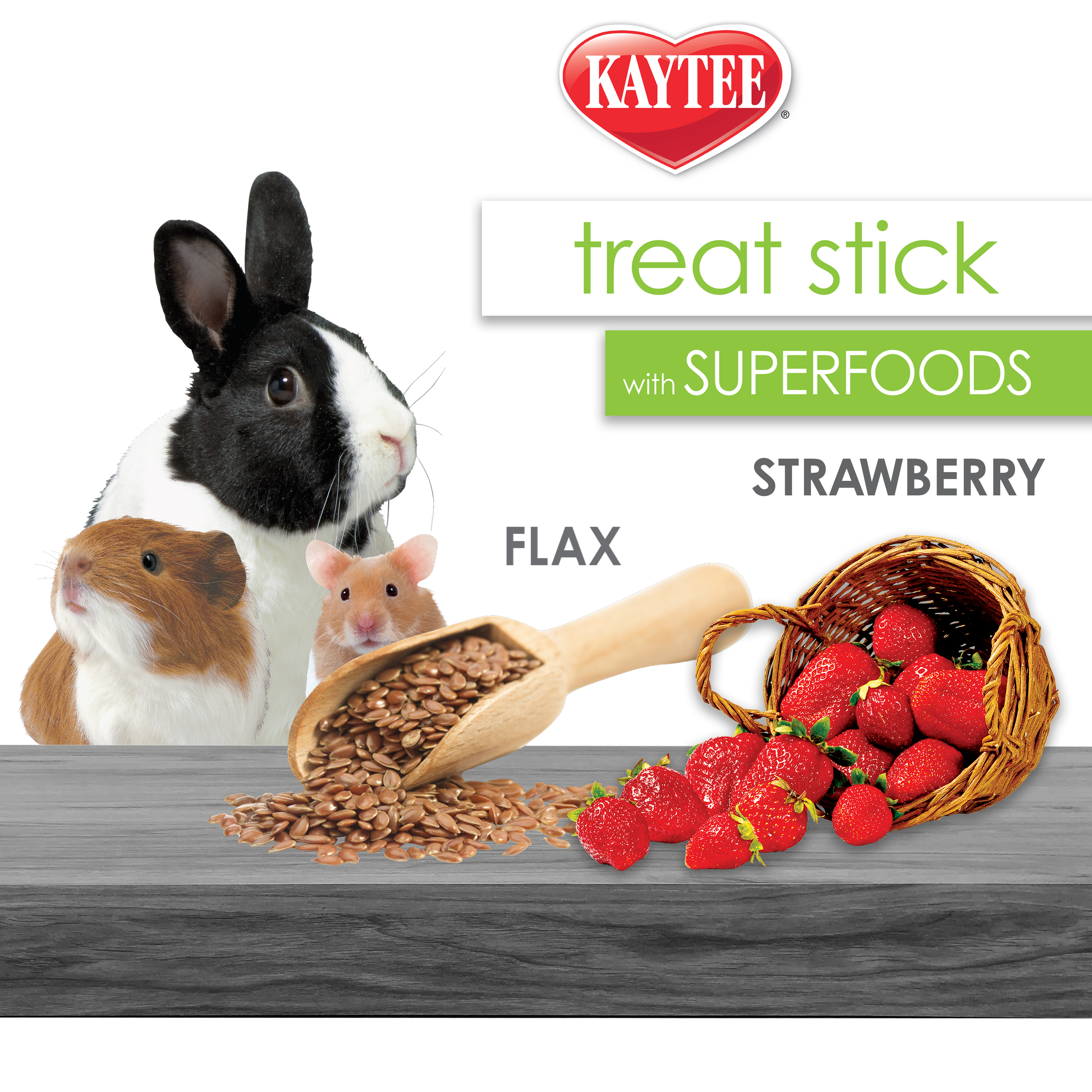 Kaytee Superfood Treat Stick Strawberry