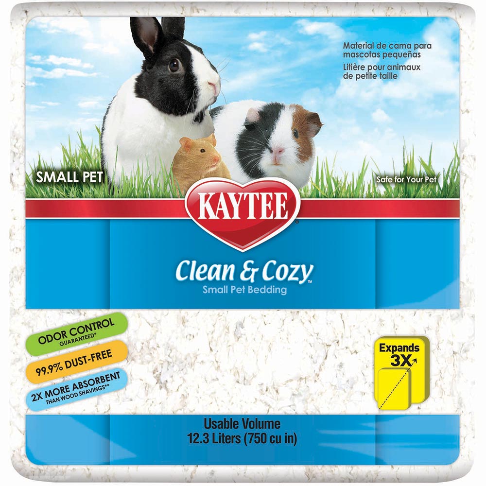 24.6 Liter Kaytee Clean and Cozy with Confetti Paper Small Pet Bedding