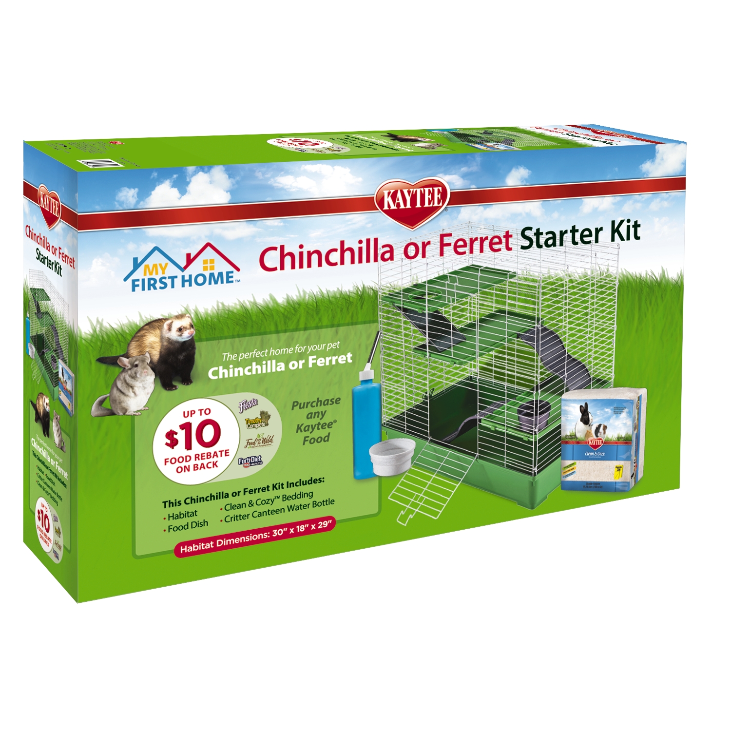 Kaytee My First Home Ferret and Chinchilla Starter Kit