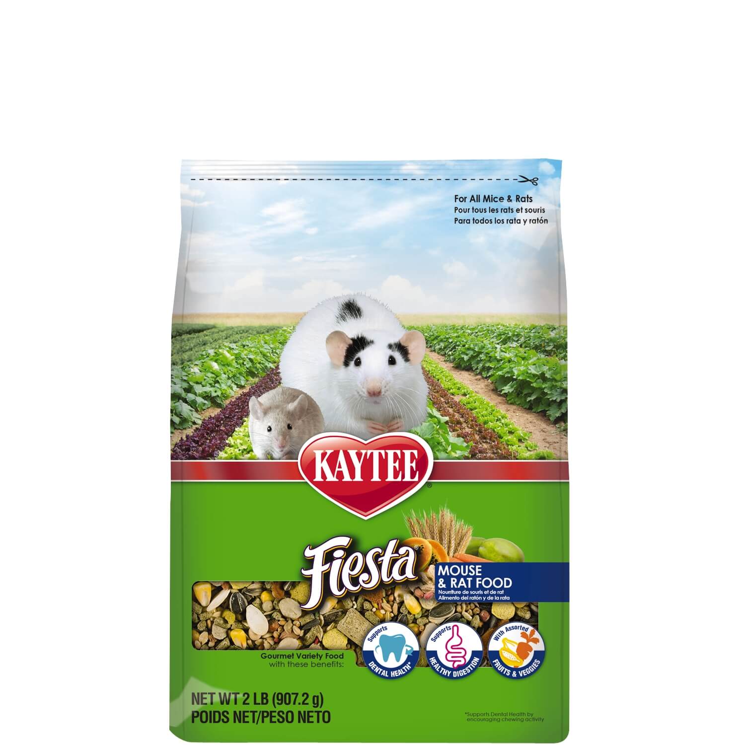 Fiesta Mouse and Rat Food : Premium Mouse & Rat Food | Kaytee