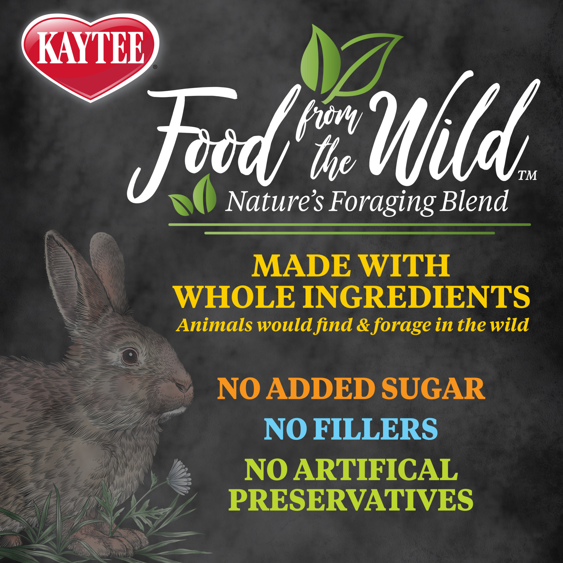 Kaytee Food From The Wild Rabbit | Kaytee