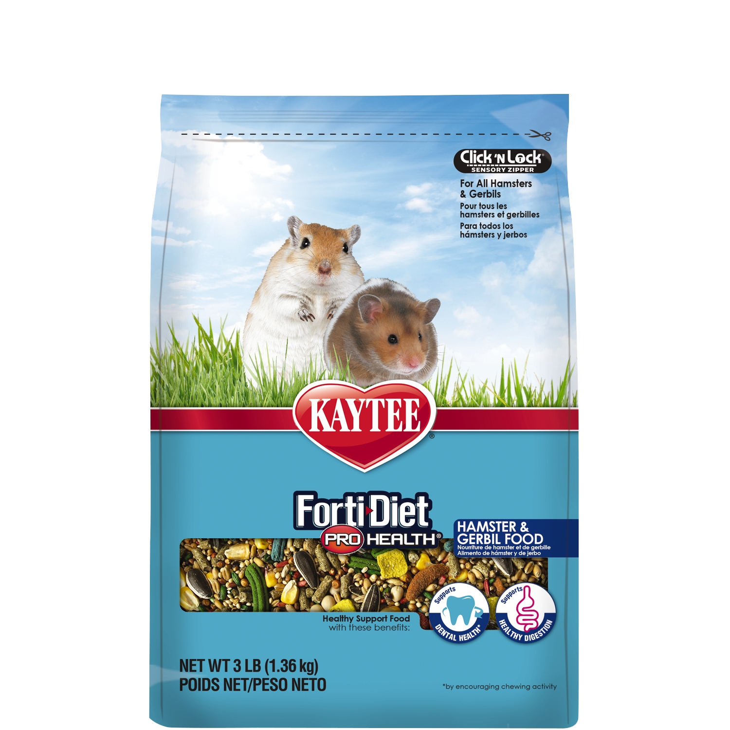 Forti-Diet Pro Health Hamster and Gerbil Food : Hamster Food & Treats |  Gerbil Food & Treats | Kaytee