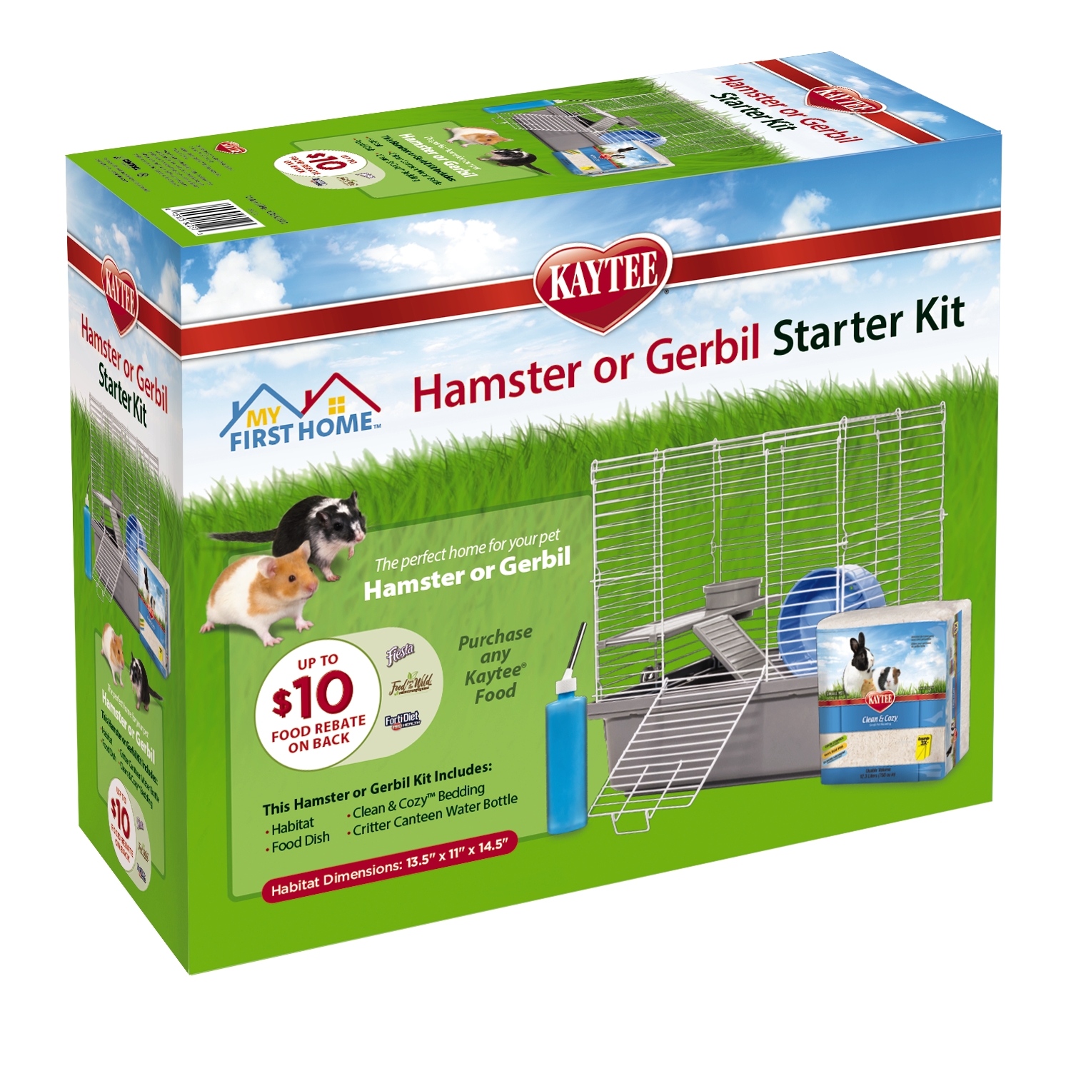 Kaytee My First Home Hamster and Gerbil Starter Kit