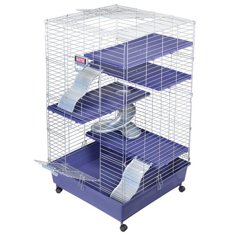 Deluxe 24 x 24 Multi Level Home with Casters Small Pet Cages Habitats Hutches Kaytee