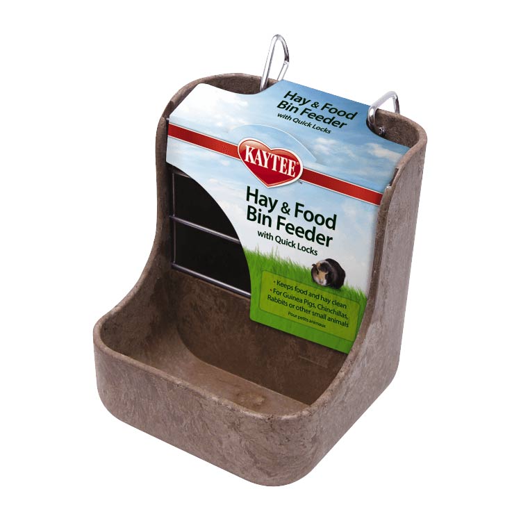 Rabbit Hay Feeder Bunny Grass Holder Pet Hay Dispenser Guinea Pig Hay Feeder Blue