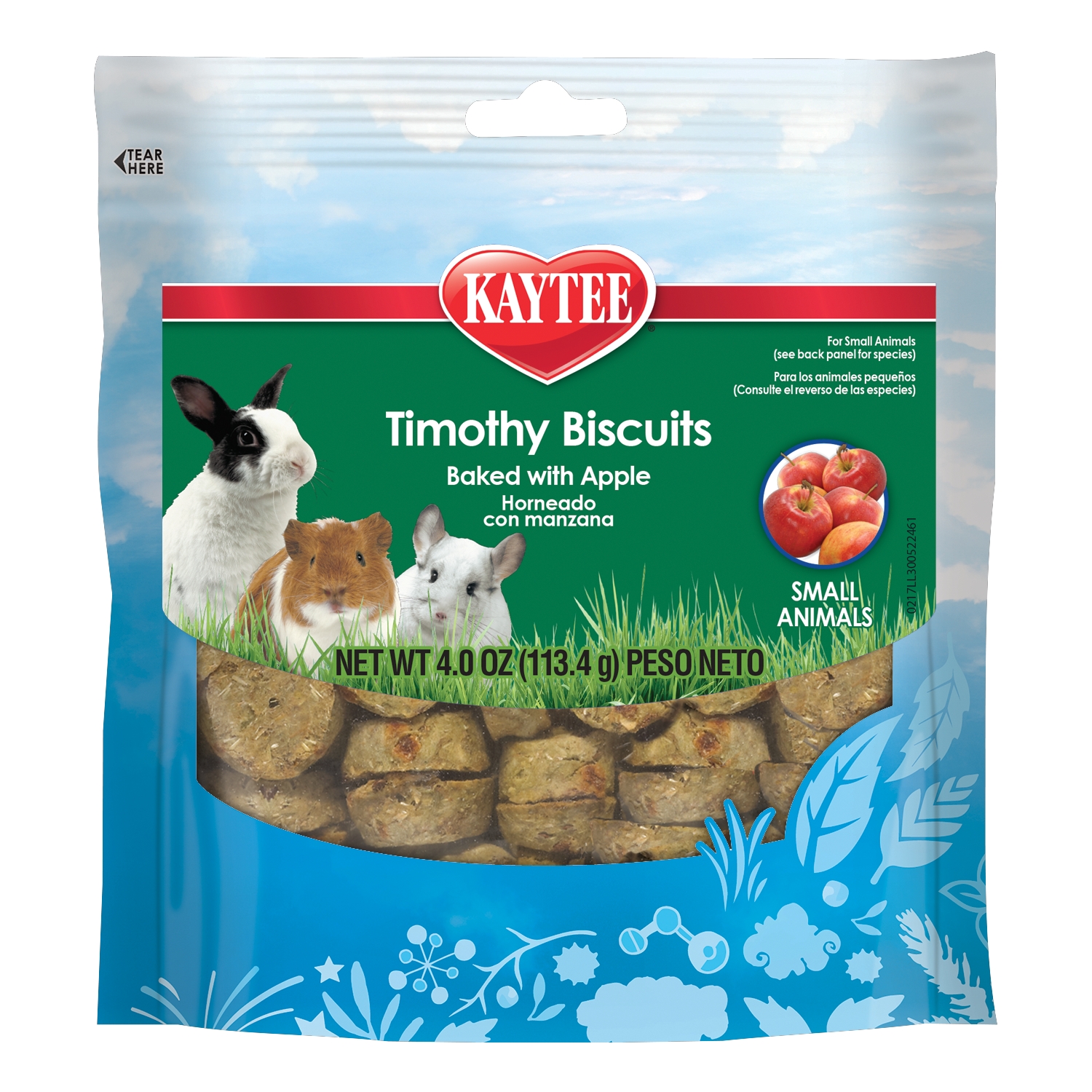 Kaytee Apple Timothy Biscuits Small Animal Treats