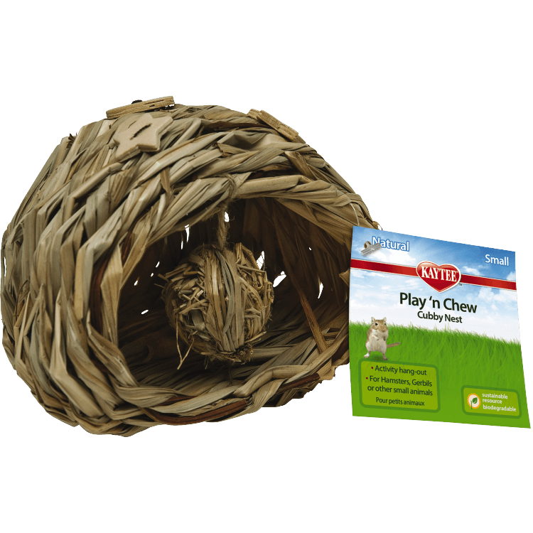 Kaytee Natural Play-n-Chew Nest