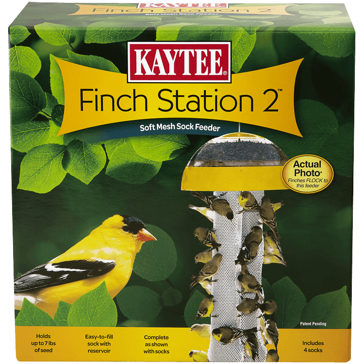 Kaytee Finch Station 2 Soft Mesh Sock Feeder