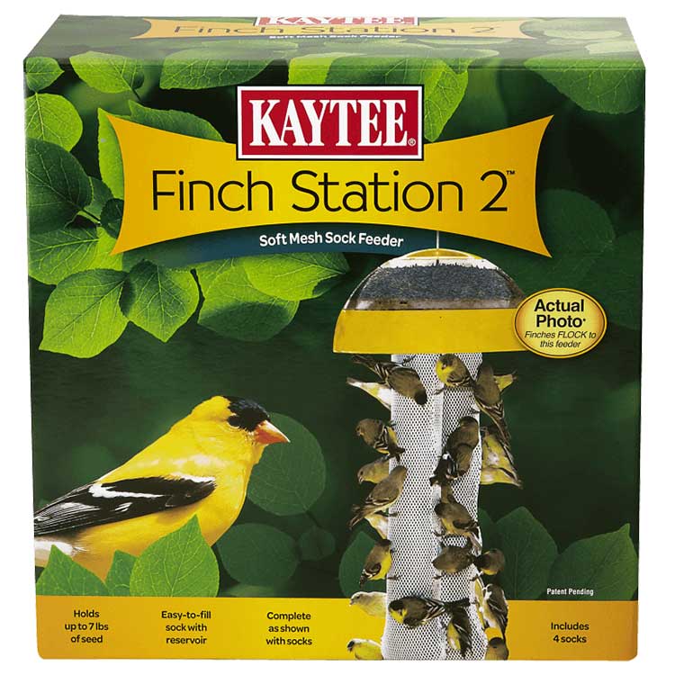 Kaytee Finch Station 2 Soft Mesh Sock Feeder