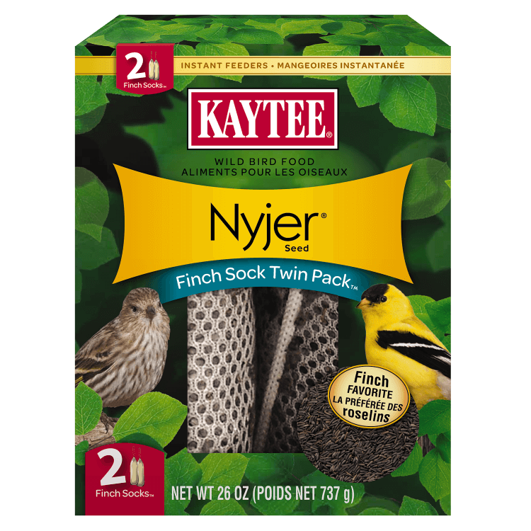 Kaytee Finch Nyjer Seed Feeder Twin Pack