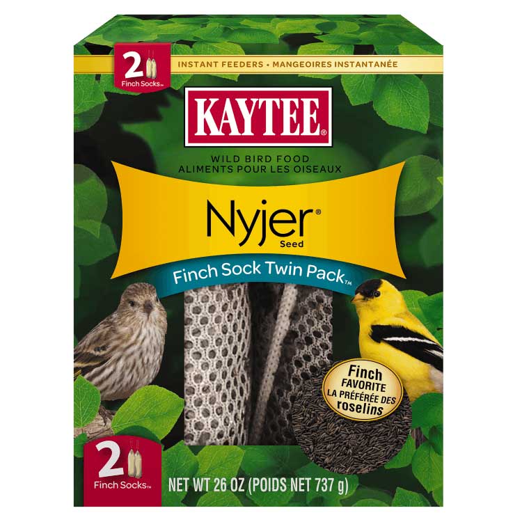 Kaytee Finch Nyjer Seed Feeder Twin Pack