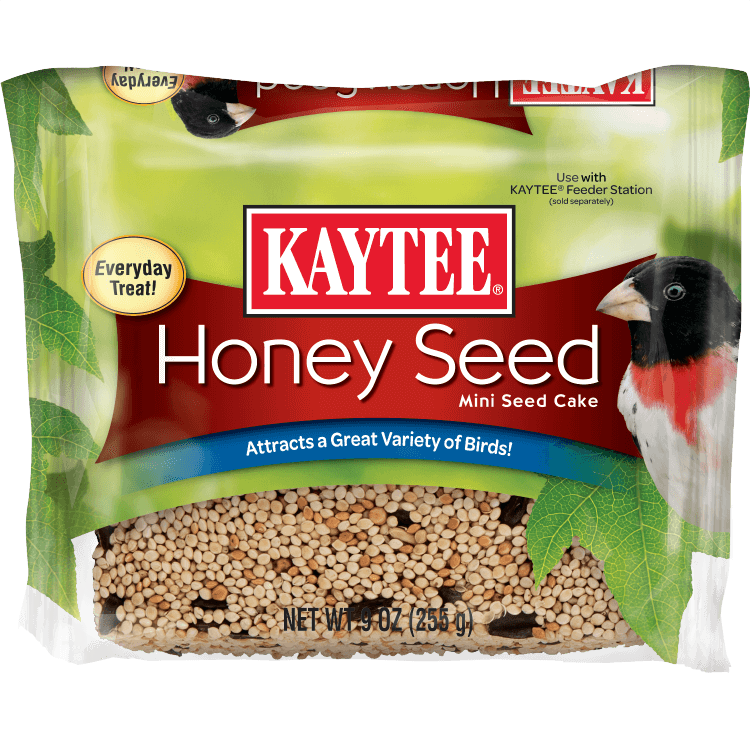 Kaytee Honey Mini Seed Cake for Birds