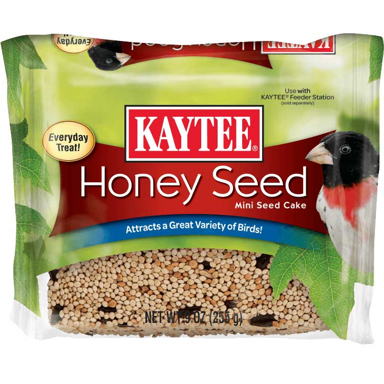 Kaytee Honey Mini Seed Cake for Birds