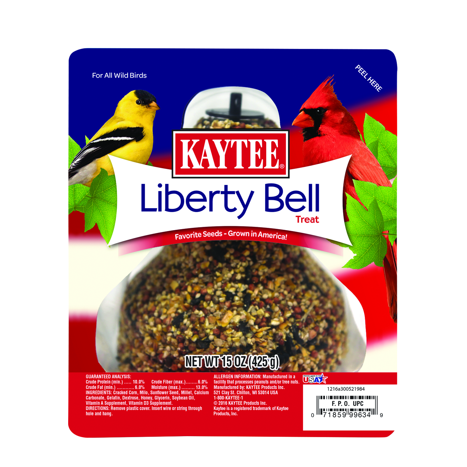 Kaytee Liberty Treat Bell