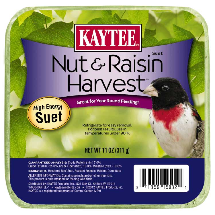 Kaytee Nut & Raisin Harvest Suet