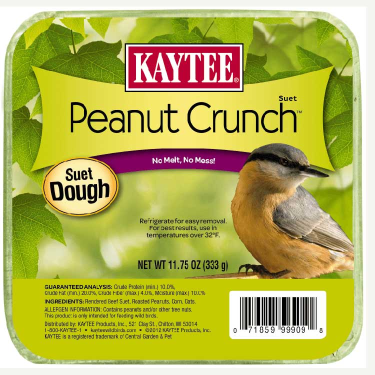 Kaytee Peanut Crunch Suet Dough