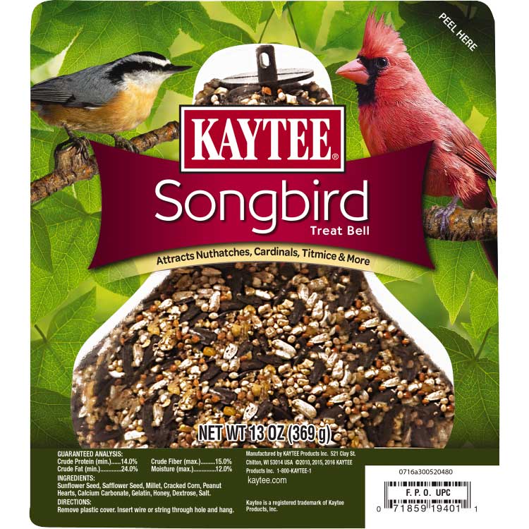 Kaytee Songbird Treat Bell Wild Bird Food