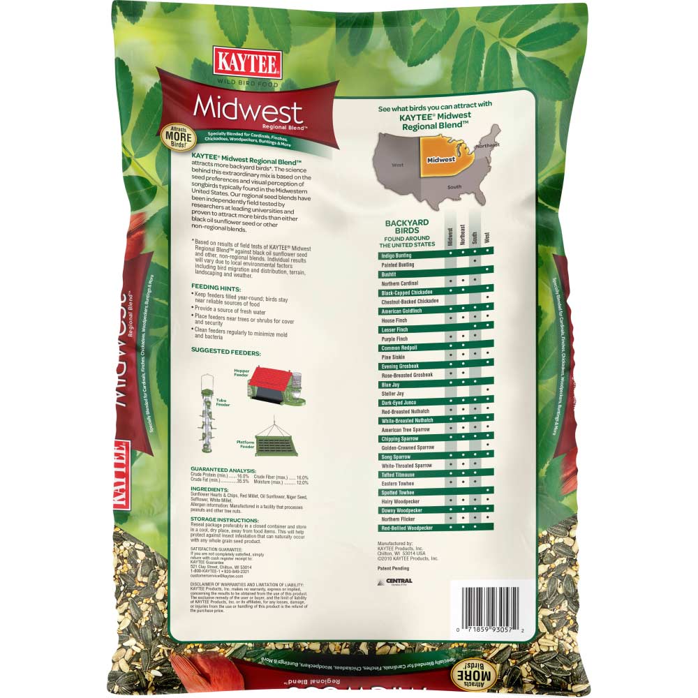 Kaytee Midwest Regional Wild Bird Food