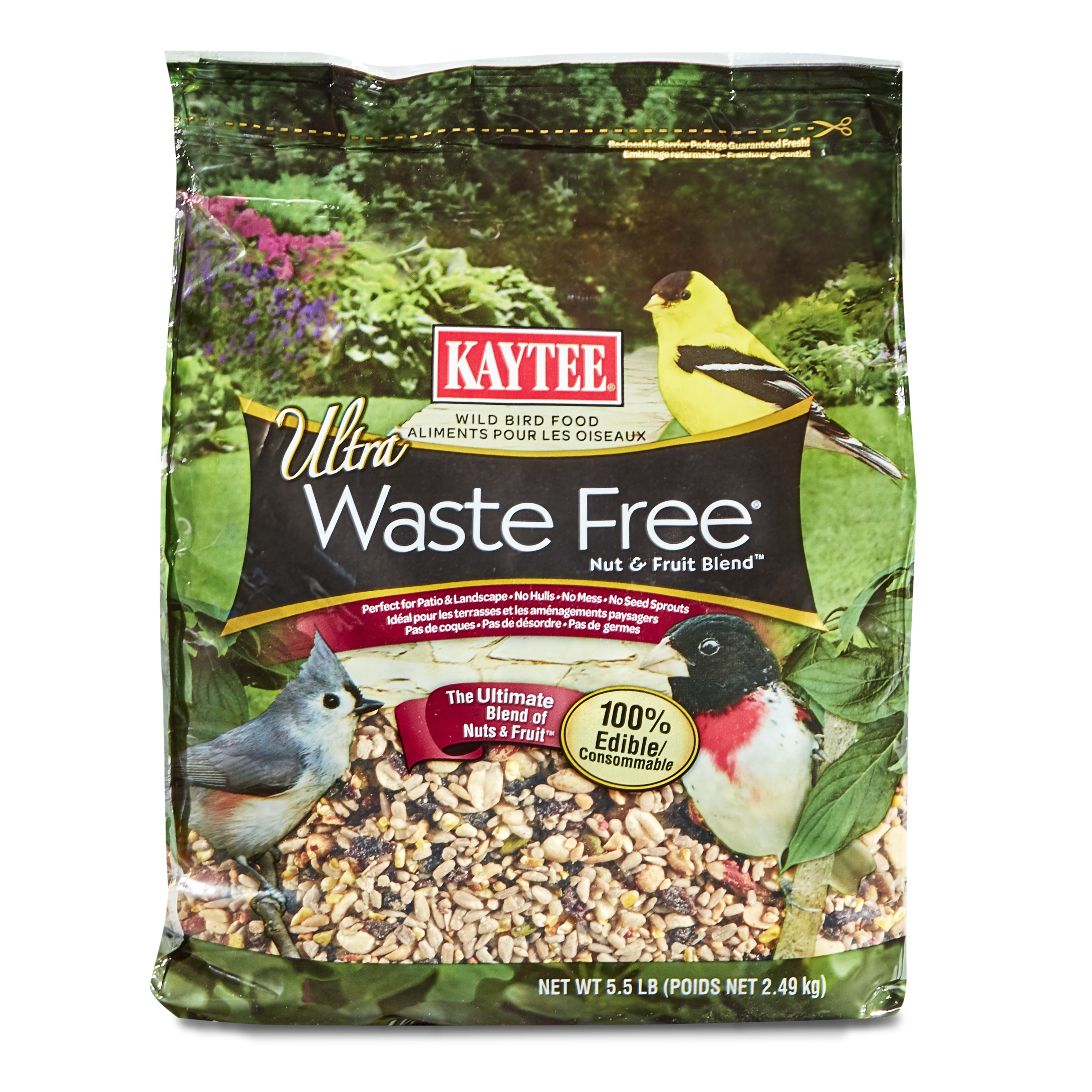 Kaytee Waste Free With Nut & Fruit