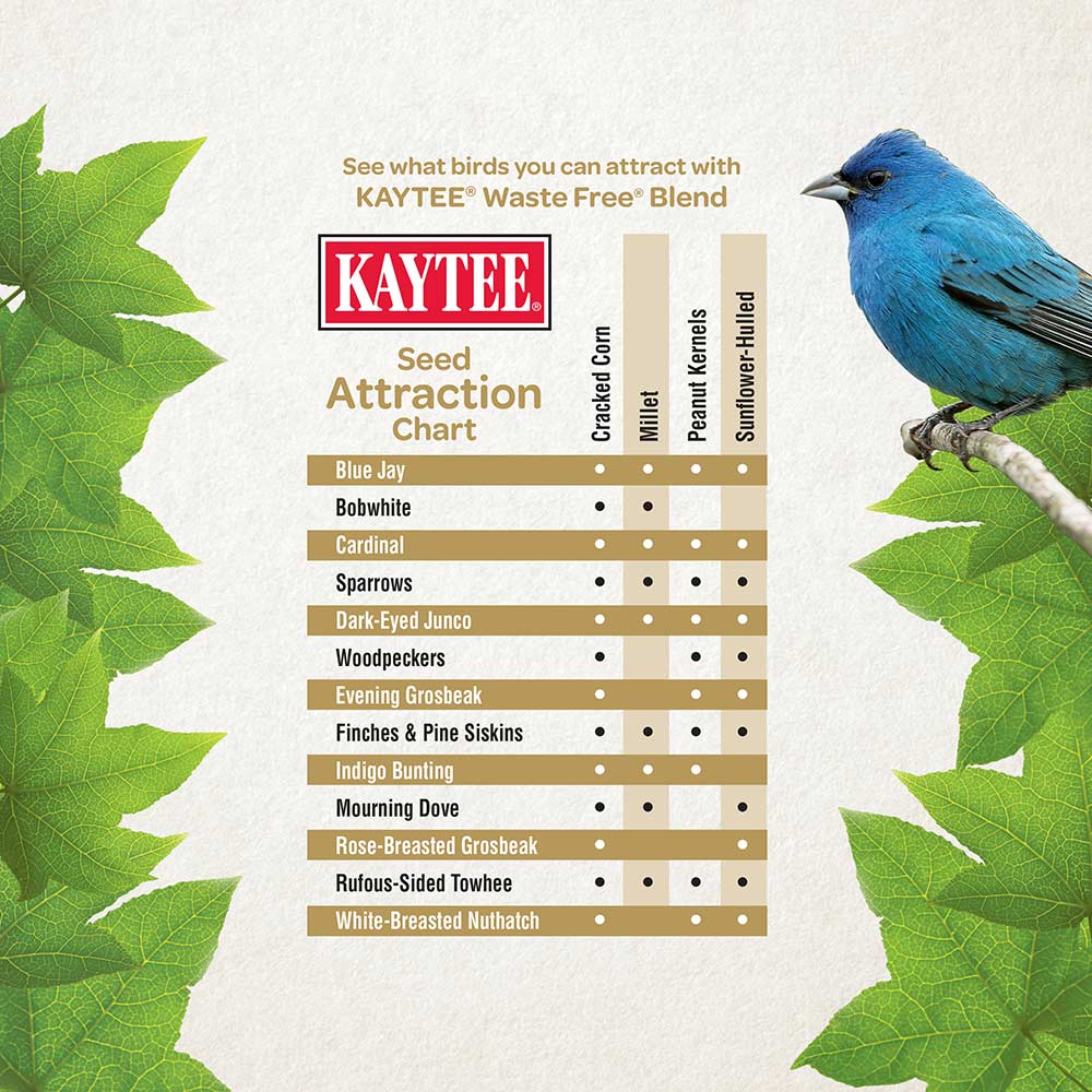 Kaytee Waste Free Wild Bird Food
