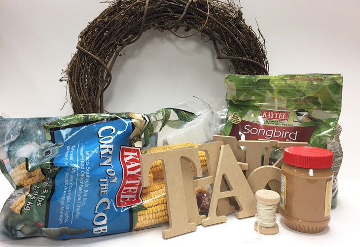 DIY Thanksgivng Bird Wreath