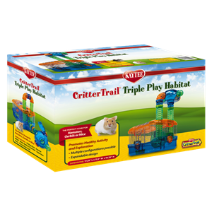 Kaytee CritterTrail Triple Habitat
