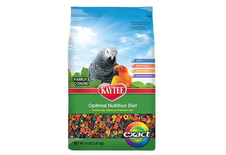 Exact Rainbow Parrot & Conure Food