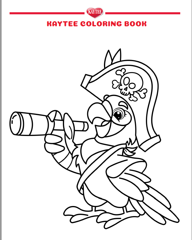Kaytee Summer Coloring Page