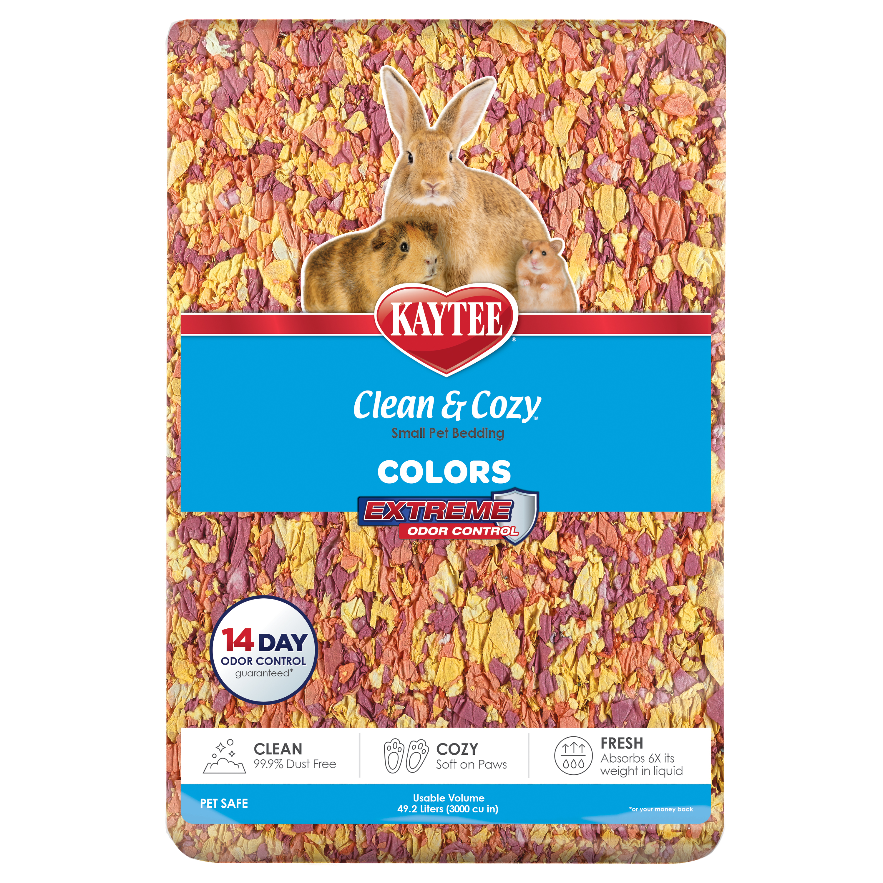 Clean & Cozy Colors Sunset Bedding | Kaytee