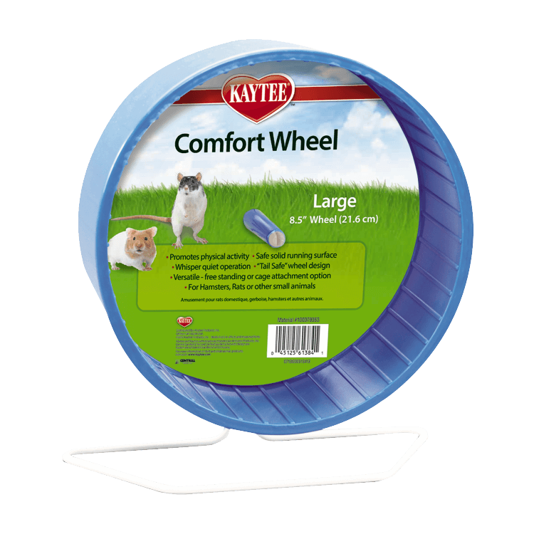 KAYTEE COMFORT EXERCISE WHEEL (LG-8.5 IN, ASSORTED) KAYTEE COMFORT EXERCISE WHEEL (LG-8.5 IN, ASSORTED)